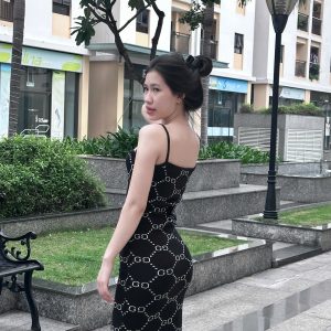 ĐẦM DÂY BODY HỌA TIẾT GUCCI